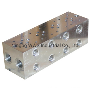 CNC Custom Made Steel Hydraulic Manifolds